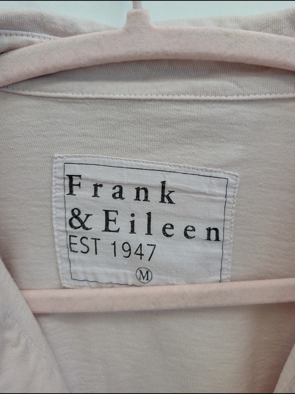 Frank & Eileen Popover Henley Light Pink - Picture 4 of 8